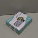 Automatic Plant Waterer Indoor Self Watering System for 15 Potted Plants, Auto Drip Irrigation Kit Programmable Water Timer with Smart Humidity Detection (White)