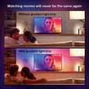 Philips Hue 75" Smart Light Strip - White and Color Ambiance LED Color-Changing TV Backlight - Sync with Television, Music, Gaming - Requires Bridge and Sync Box