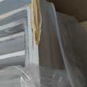 Barydat 8 Pcs Large 13.7" Wood Risers Display Stands Rustic Square Cupcake Stand Food Risers Stackable Display Box for Buffet Table Dessert Food Birthday Wedding Party(Vintage White)