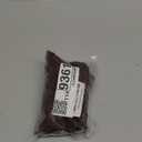 FUANGUI Bar Stool Covers Round Set of 2, Waterproof PU Seat Covers With Elastic Bands, Washable Chair Cushion Slipcover for 12-15 Inch - Coffee