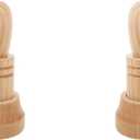 IMIKEYA Wooden Paper Pot Maker, 2 Set, Biodegradable, Eco-Friendly, Indoor/Outdoor, Easy to Use, Durable, Satisfied