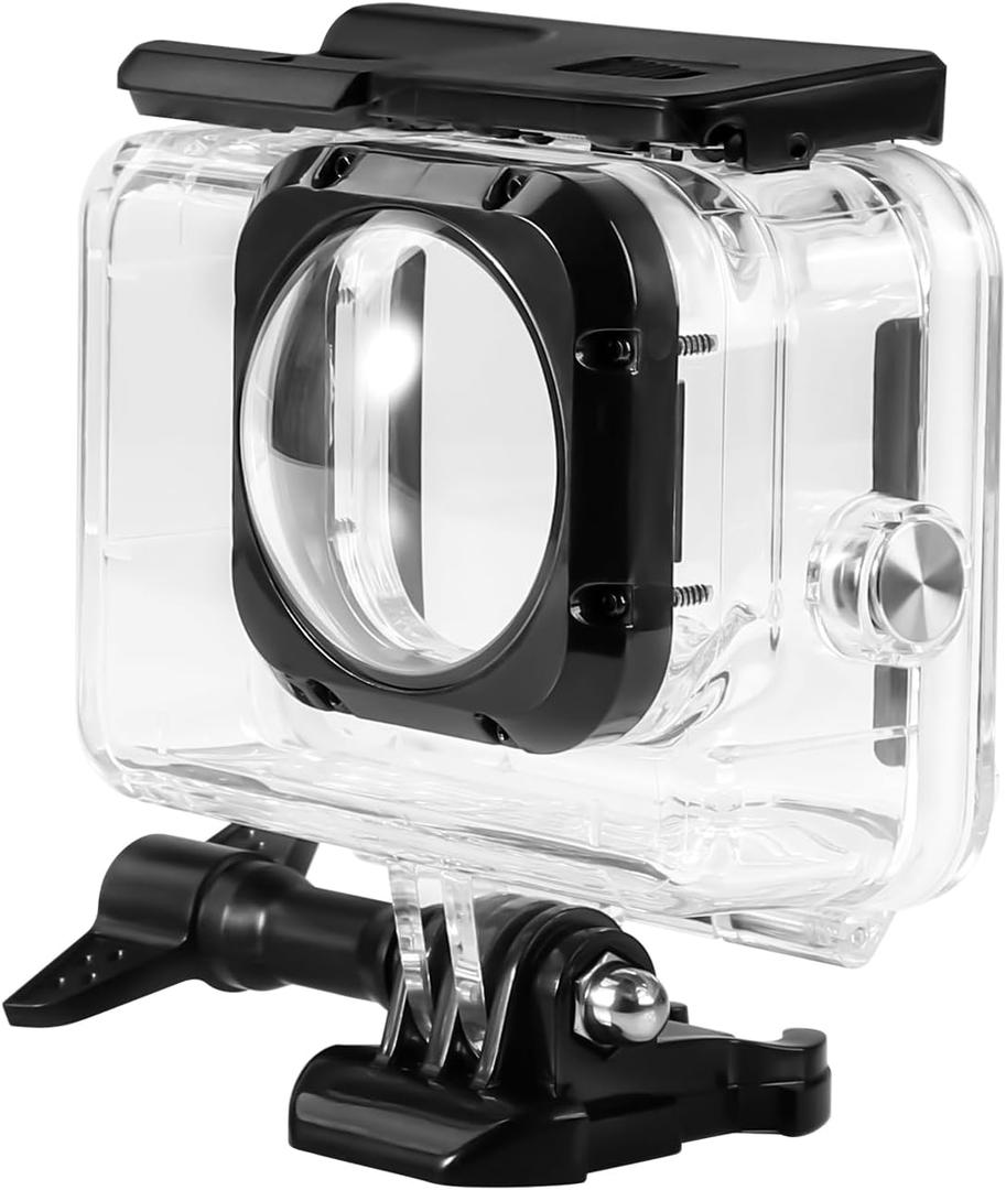 Waterproof Case Protective Dive Housing Accessories Compatible with GoPro Hero 9 10 11 12 13 Black Max Wide Lens Mod Action Camera Supports 131ft 40m