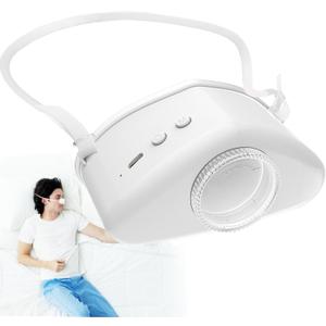 4 in 1 Anti snoring Devices,Drug-Free Snoring Relief Device  Gentle Moisturizing Mist Helps Reduce Dry Throat & Nighttime Snoring,Adjustable Wind Force Anti snoring Devices