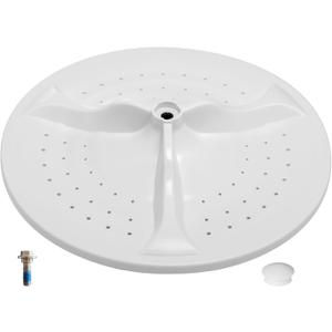 Washer Washplate W10752283 Compatible with Whirlpool WTW5000DW2 WTW8000DW0w10609476, w10834890, ps10064549, wtw5000dw1(With center cover)