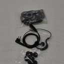 commountain CP200D CLS1410 Earpiece Compatible for Motorola Radios R2 CLS1110 CP100D CP200 CP185 BPR40 BPR40D DTR700 DTR650 RDU4100 RDU4160D RMU2040 RMU2080D CLS CP, G Earhook Headset Ear Piece-2 Pack