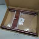 ZPirates Plant Stand for Indoor - Adjustable Sideways to fit 8 10 or 12 Inch-wide Medium-Large Planter Pots - Ideal for Live and Fake, Corner and Floor Plants - 14-inch Tall - Bamboo Wood