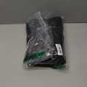 Yotache Magnetic Screen Door Fits Door Size 50"x80", Screen Size 52"x81" Double-Sided Opening Reinforced Mesh with Strong Magnets for Front, Patio Sliding Door (Black)