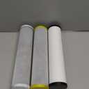 Aquasana Replacement Filter Cartridges | Fit Claryum 3-Stage Under Sink Water Filter | WQA Certified to Reduce Up to 99.99% of PFAS, Microplastics, Lead & Chlorine | AQ-5300R | AQ-C3-R (Red, Yellow,/Black)