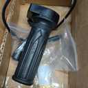 48V E-Bike Throttle Control Grip Set With Voltage Monitor Display Waterproof 6-Pin Interface Handle Bar System For Electric Scooter Tricycle 7/8"