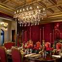 TOCHIC Crystal Chandelier Light Fixture, 18 Lights Luxury K9 Crystal Candle Chandeliers for Dining Living Room, L 40" Farmhouse Maria Theresa Chandeliers Ceiling Pendant Lighting for Bedroom Kitchen