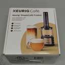 Keurig SimpleCafe Frother, Rechargeable Handheld Milk Frother for Lattes, Cappuccinos & Iced Coffee, USB Cord Included, Microwave-Safe Frothing Cup, Hot & Cold Foam Maker