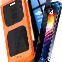 TOCOL Privacy Screen Protector for 15 Pro Max, 6.7 inch 9H Hardness Military Grade Shatterproof HD Tempered Glass Full Coverage Easy Installation 2 Pack