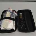 Lighter Repair Kit with Case, Vintage Lighter Repair Kit, Flint Screw Kit, Lighter Accessories Repair Kit Tools for Fluid Lighter, Petrol Lighter Repair and Maintenance Kit