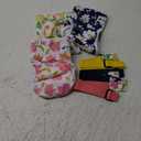 Pet Soft Dog Diapers Female with Suspenders, 3 Pack Reusable Female Dog Diapers for Heat, Dog Period Panties for Doggie in Cycle(X-Small, Flowers)