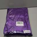 LHJ Unisex Full Length Hooded Robe Cloak Long Velvet Cape Cosplay Costume (Purple), XL