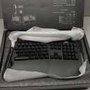 Cloud Nine ErgoTKL Ergonomic Tenkeyless Mechanical Keyboard for PC Kailh Brown TKL RGB Backlit Ergo Split Key Board
