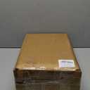 STARLATTA 3 Tier Rolling Cart with Lockable Wheels, Clear Acrylic Utility Trolley with Handle, Heavy-Duty Storage Organizer for Kitchen Bathroom Nursery Laundry - Snack Book Craft Organizer (Clear)