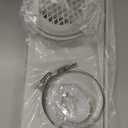 HOXHA Window Duct Kit Dryer Window Vent Kit for 4 Ducting Dryer Vent Hose, Sliding Window Vent Kit Fit with Dryer, Inline Duct Fans, Grow Tents