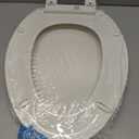 KOHLER 20110-96 Brevia, Slow Close Toilet Seat, Elongated Toilet Seat, Grip-Tight Bumpers Quick-Attach Hardware, Biscuit