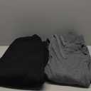 Cvaoo 2 Pack Fleece Lined Sweatpants Women, Sherpa Lined Joggers Women Pants with Pockets Winter Warm Athletic Sweatpants, Large