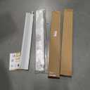 LazBlinds No Drill Cordless Cellular Shades, 31" W x 64" H, White - Pack of 4