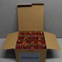 25-Pack Velvet Christmas Ball Ornaments, Shatterproof Premium Fabric Xmas Tree Decorations for Home, Party, Holiday Festive Decor (Burgundy)