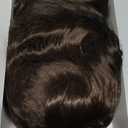 H&Bwig Short 20s Wave Natural Wigs 1920s Hair for Women Daily Costume Party (Middle Brown)