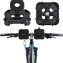 Universal Bicycle Handlebar Mounted Bracket for Marshall WILLEN 2 /WILLEN/Bose SoundLink Micro 2 / Micro Speaker, Portable Bluetooth Speaker Mount Holder for Bike/Golf Cart/Boat Railing