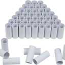 HESESOH 50 Pack Cardboard Tubes for Crafts - 1.57 x 3.94 Inches - Total White Toilet Paper Empty Rolls Round Thick Tubes Sturdy for Classroom Family Handmade DIY Projects