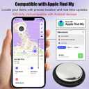 GPS Tracker for Vehicles No Subscription - Hidden Tracker Device for Vehicles, Mini Car Tracker Tag Work with Find My (iOS Only), Tracking Device for Kids, Key, Pet, Luggage