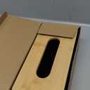 Fvbiywpil Tissue Box Cover, Tissue Box Holder with Bamboo Cover Plate, Rectangle Facial Tissue Holder Storage for Vanity, Countertops, Dressers, Night Stand, Offices and Parlors(9.6 x 4.9 x 3.5inch)