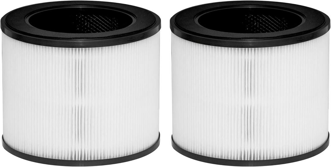 MA-22 True HEPA Replacement Filter, Compatible with MA Series MA-22 Air Purifier, 3-in-1 H13 True HEPA Filter and Activated Carbon Filter, 2 Pack
