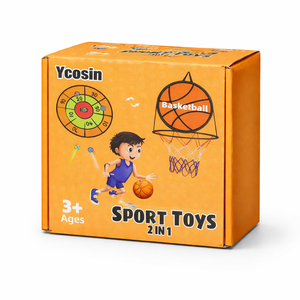 Ycosin Basketball Sport Kids Toys 2 In 1 3+ Ages