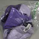 BRKURLEG Dog Coat, Turtleneck Winter Jacket with Harness for Small Medium and Large Dogs, Windproof Reflective Warm Fleece Dogs Snowsuit with Hook & Loop, Dog Coats for Cold Weather, Purple L