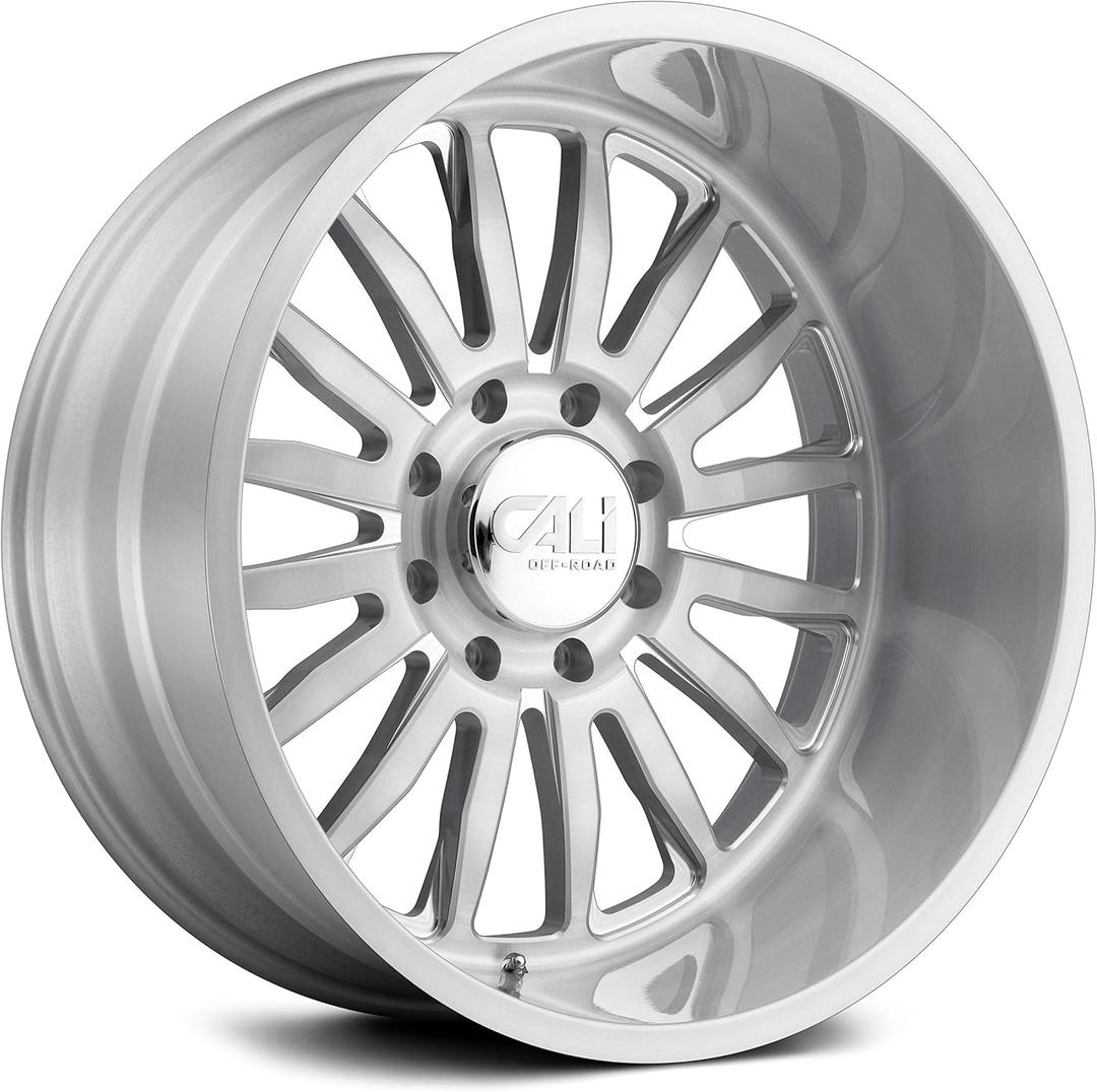 SUMMIT Brushed Wheel with Painted (20 x 10. inches /5 x 127 mm, -25 mm Offset)