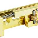 Guyker Individual Roller Bass Bridge for 4 String Electric Bass Replacement Part GB111 (4 Piece, Gold)