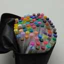 80 Colors Dual Tip Artist Alcohol Markers Set with Carrying Case - Perfect for Coloring, Drawing, Sketching, Card Making and Illustration - Perfect for Adults and Kids