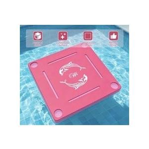 Floating Mahjong Table for Pool, 2-IN-1 Waterproof Floating Game Table for Mahjong Card Games Dominoes Poker, Adults Floating Board Pool Game Tray for Hot Tub Lake Beach Summer Pool Party Gift