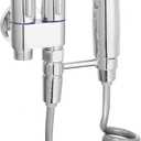 uxcell Handheld Toilet Bidet Sprayer for Toilet, Bidet Attachment Bidet Toilet Sprayer Head Adjustable Water Pressure Control Hand Sprayer Kit for Bathroom Toilet