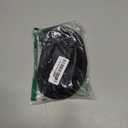 KAFEEK Elastic Long Microfiber Plush Steering Wheel Cover for Winter Warm, Universal 15 inch, Anti-Slip, Odorless, Black