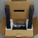 GOnavidio 10.1" Dual Car DVD Players with HDMI Input, Headphones, Mounting Brackets, Headrest DVD Players for Car Support USB/SD Card, AV in/Out, Last Memory, Play A Same or Two Movies, No Battery