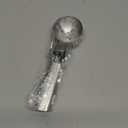 Premium Ice Cream Scoop with Trigger Ice Cream Scooper Stainless Steel, Heavy Duty Metal Icecream Scoop Spoon Dishwasher Safe, Perfect for Frozen Yogurt, Gelatos, Sundaes, Large Silver