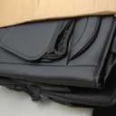 Fit HRV Car Seat Covers for Honda HR-V 2016-2024 2025 2026 - Upgraded Premium Waterproof & Breathable Leather, Airbag Compatible, All-Weather Seat Cushion Protector (Full Set, Black)