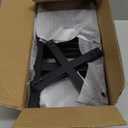 YueTong 2 Pack Indoor Plant Stand for Large Plants, Outdoor Plant Stands Fits 12-16 inch Pot,Adjustable Metal Heavy Duty Planter Stand(Matte Black)