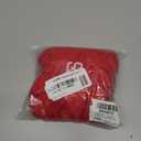 SUUKSESS Cloud Cashmere Women Scoop Neck Fitted Long Sleeve Shirt Basic Knit Tops (Large, Red)