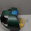 DECORLIFE Toddler Swing, Baby Swing Outdoor High Back Full Bucket Swing Set, 330lb Capacity, Safety Design, Plastic-Coated Chains and Quick-Snap Carabiners for Backyard, Playground (Green)