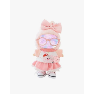 Champagne Doll Clothes for 17cm (NO Doll)  Cute Dress Dolls Outfit Accessories for a Unique Dressed-Up Look  Fashion Kawaii Accessories