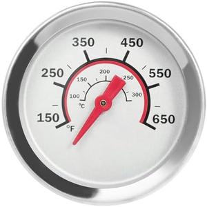 1.8" Lid Temperature Gauge G432-8L00-W1 for Charbroil Grill Thermometer Replacement Charbroil Advantage & Tru-Infrared Performance 463625217 463229521 463238218 463243518 463274419 Heat Indicator etc.
