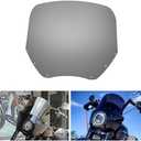 FATECIM 11" Smoke Windscreen Windshield Fits For FATECIM 6021 6024