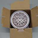 Conair Double Ceramic Universal Diffuser Attachment for Hair Dryer, Volumizing Universal Blow Dryer Diffuser for Frizz-Free Curls, Fits Dryers with Nozzles from 1.75" to 2.1", White